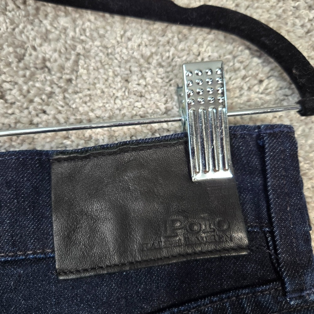Polo Ralph Lauren The Sullivan Slim Jeans mens 30x32 (fit 31x31) Dark Wash Blue - Picture 8 of 11